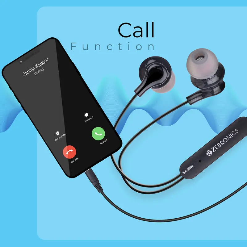Zebronics Wired Earphone With Mic (Opera) view 5